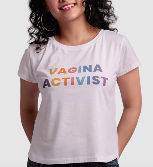 Vagina Activist T-shirt Tweak India The souled Store