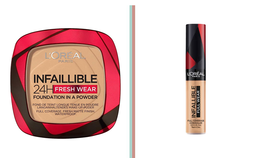 loreal infallible powder foundation underrated makeup products