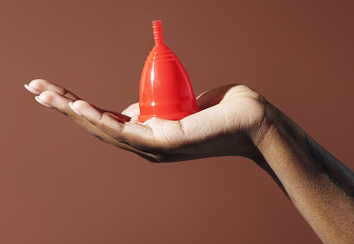 menstrual cup experience period products