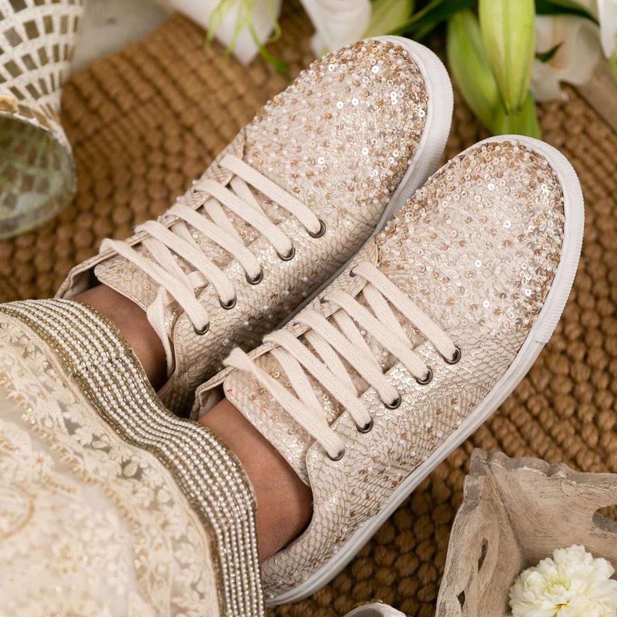bridal sneakers