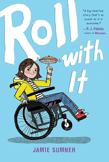 jamie sumner roll with it books about disability strong female characters in books for pre-teens