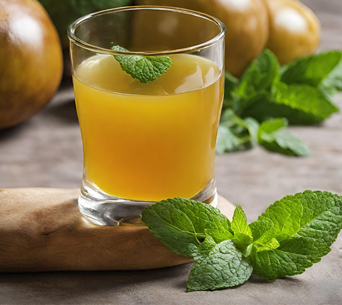 bottle gourd juice sumer drinks 