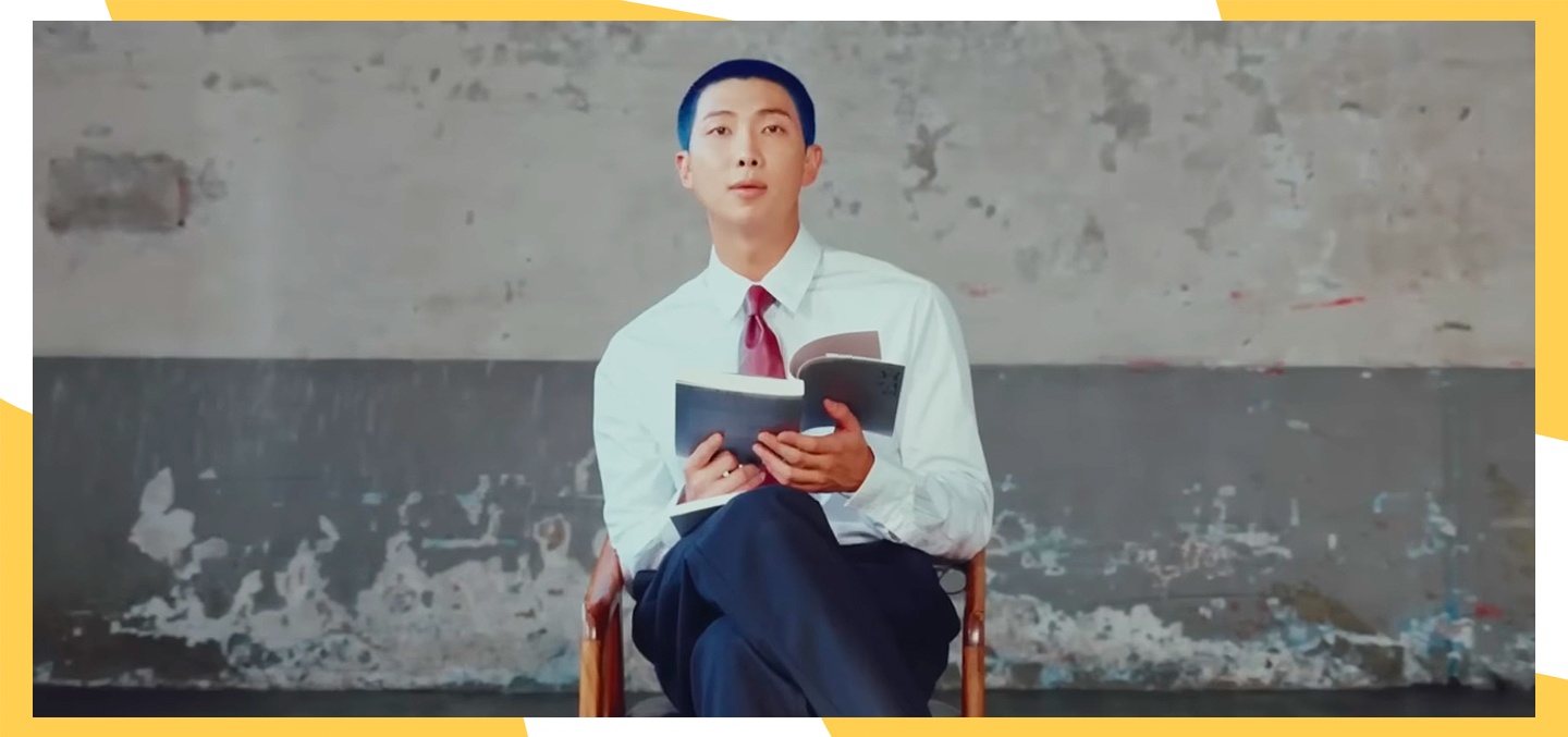 RM the reader dazed korea book list namjoon BTS reading