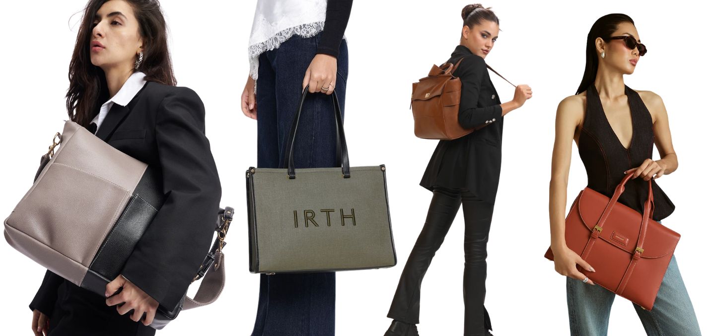 Bags from brands, Label Jenn, IRTH, Rashki, Miraggio