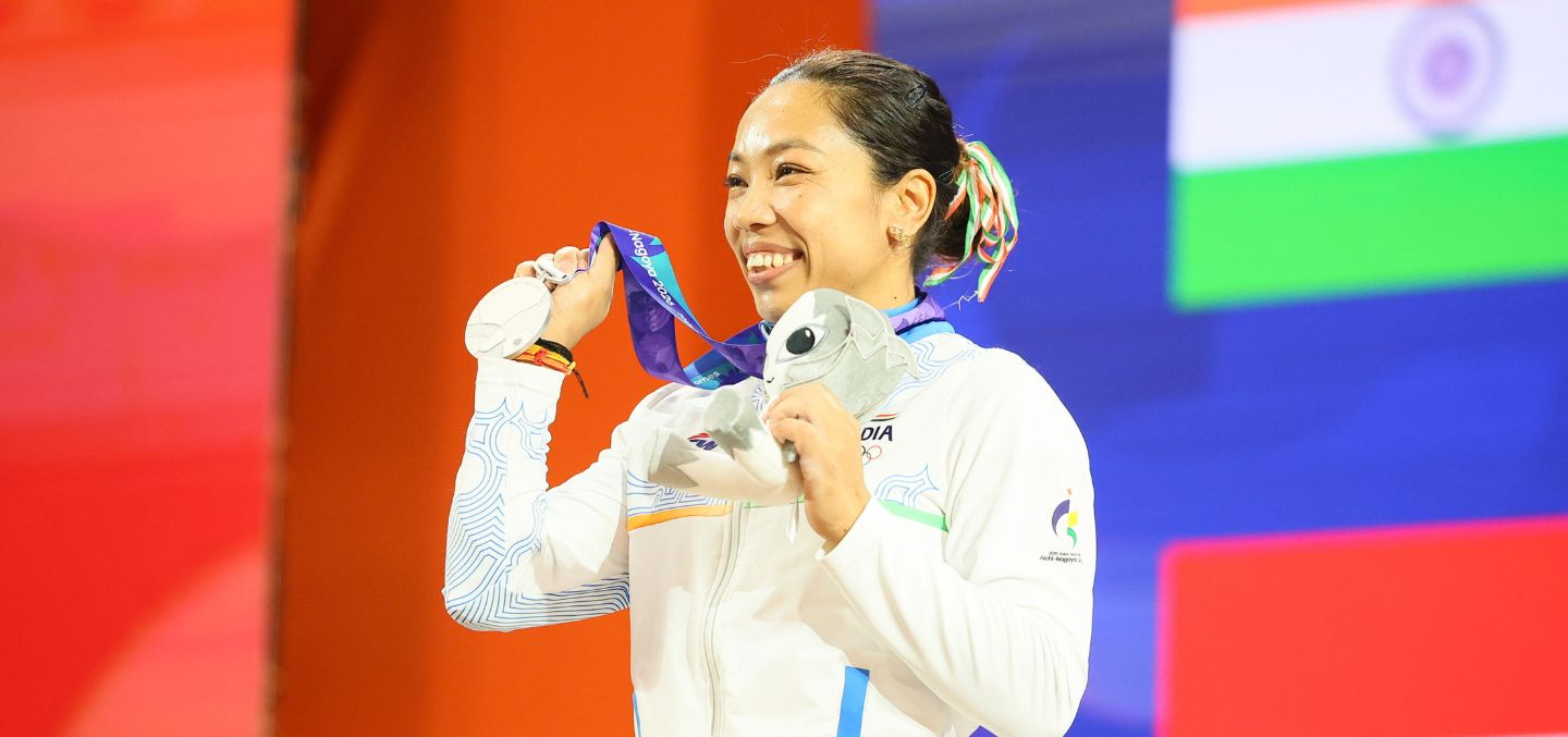 Mirabai Channu Saikhom, weightlifter at Asian Games